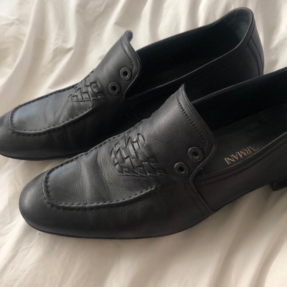Men’s Armani Exchange Black Loafer